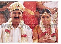 Ramesh and Anu Prabhakar in film Bisi Bisi