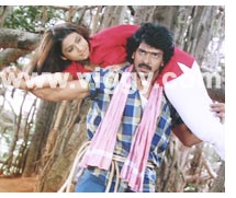 Rakshita and Upendra in film Gokarna