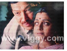 Sahasa Simha Vishnuvardhan and Bhanupriya in Kannada film Kadamba