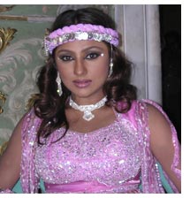Priyanka during a song shooting of Rowdy Aliya