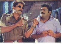 Jaggesh & Devaraj in Yarado duddu Yallammana Jathre