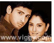Ramya and Dyan in Amrutha Dhare