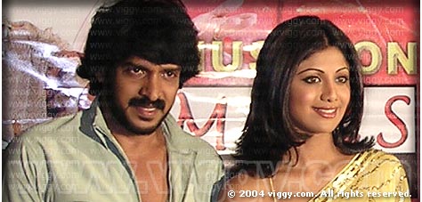 Upendra and Shilpa Shetty