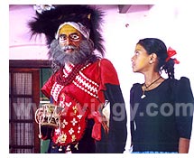 M.P. Venkat Rao and Baby Sowmya in Beru