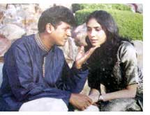 Shivrajkumar and Vidya in Chigurida Kanasu