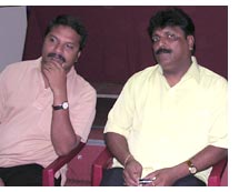 Music director R.P. Patnayak and producer N.M. Suresh
