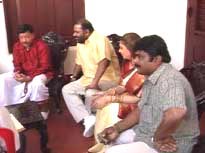 Vishnuvardhan, P. Vasu, Nagma & K. Manju