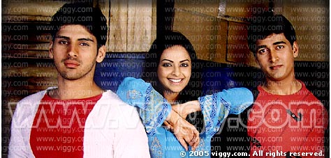 Dhyan, Reecha Phallod and Akash in film Jootata