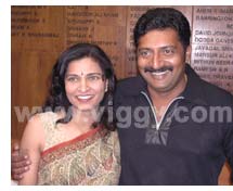 Kavita Lankesh and Prakash Rai