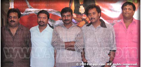 Ram Prasad, R.P Patnaik, director Prem, Balaji and producer Anand Sogalada