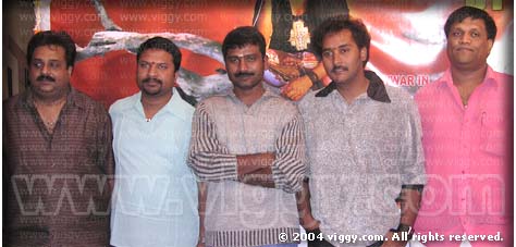 Ram Prasad, R.P Patnaik, director Prem, Balaji and producer Anand Sogalada